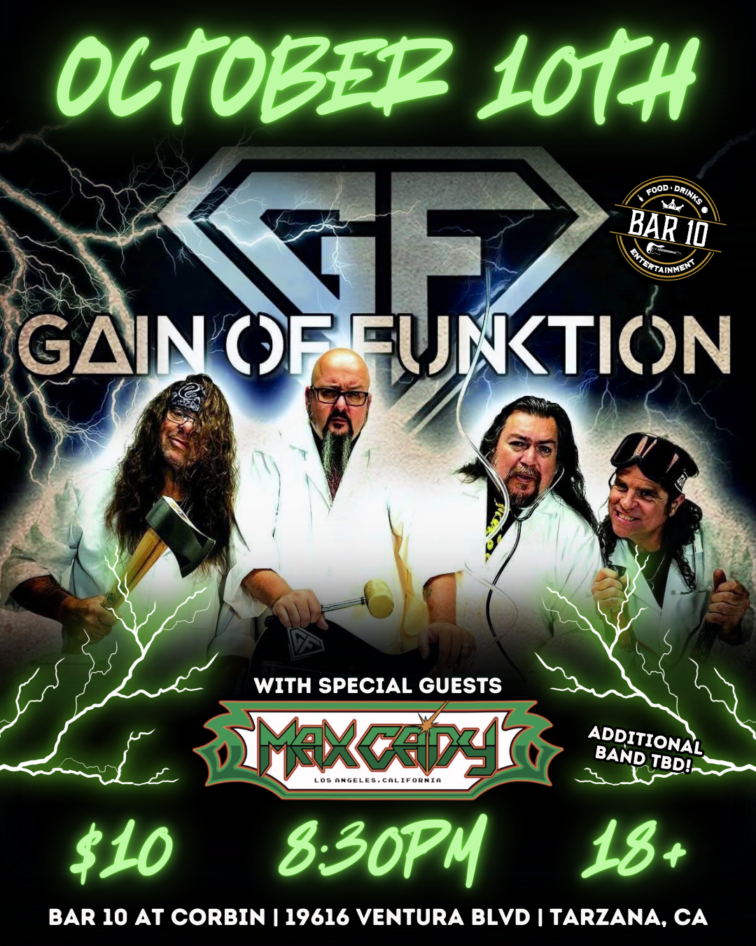 Gain of Funktion, Max Cady, and more!