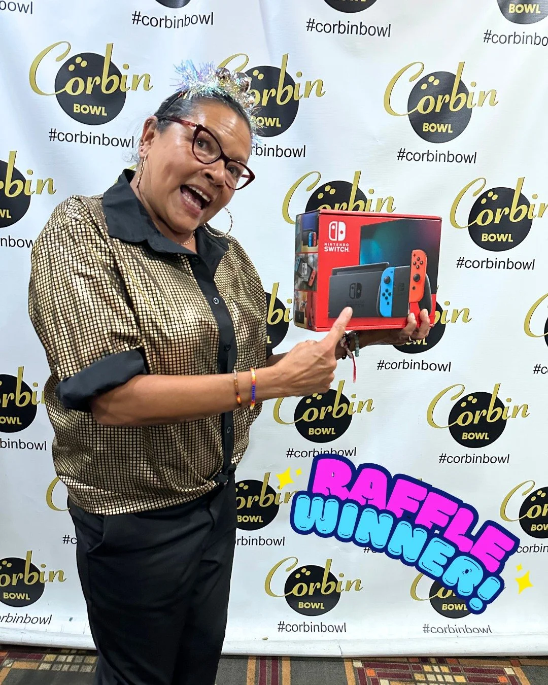 Congratulations to all of our happy Summer Raffle prize winners! 🎉 We appreciate our Corbin community so much, it was truly an honor to give back to our bowlers and see the smiles on your faces! 🎳🥰

Didn't win this time? Don't worry, we're always 