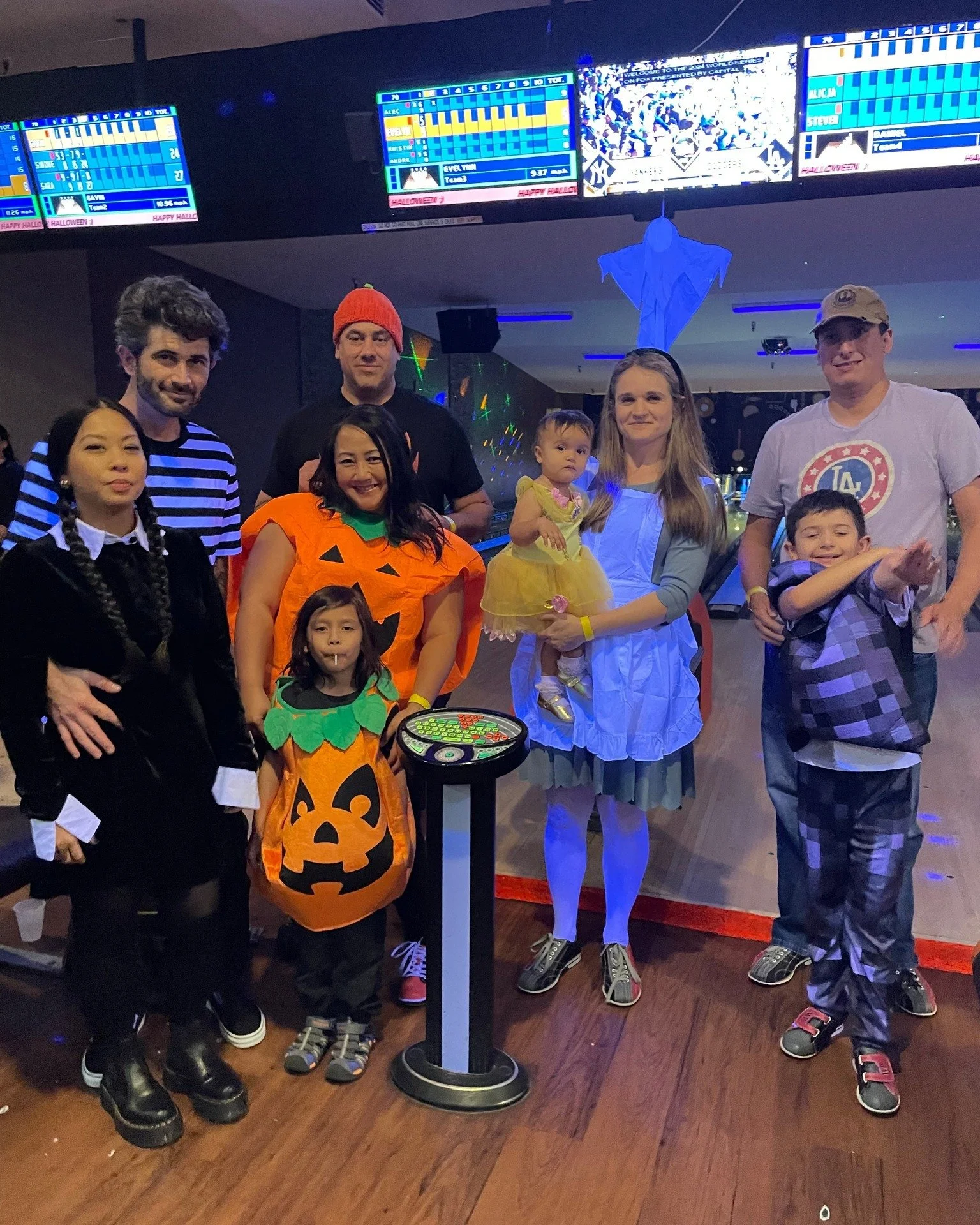 From baby bowlers to big kids, our Family Halloween Party is the perfect place to strike up some Halloween fun! 🎃 We only have a few lanes left, book now to make sure you get a spot, or the fomo will forever haunt you! 👻

Each lane rental includes 