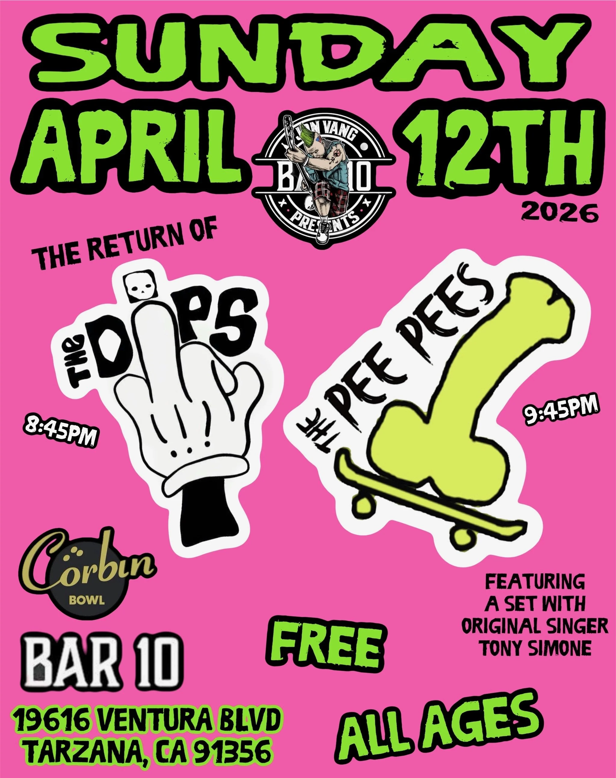 Jon Vang Presents The Pee Pees and The Dips