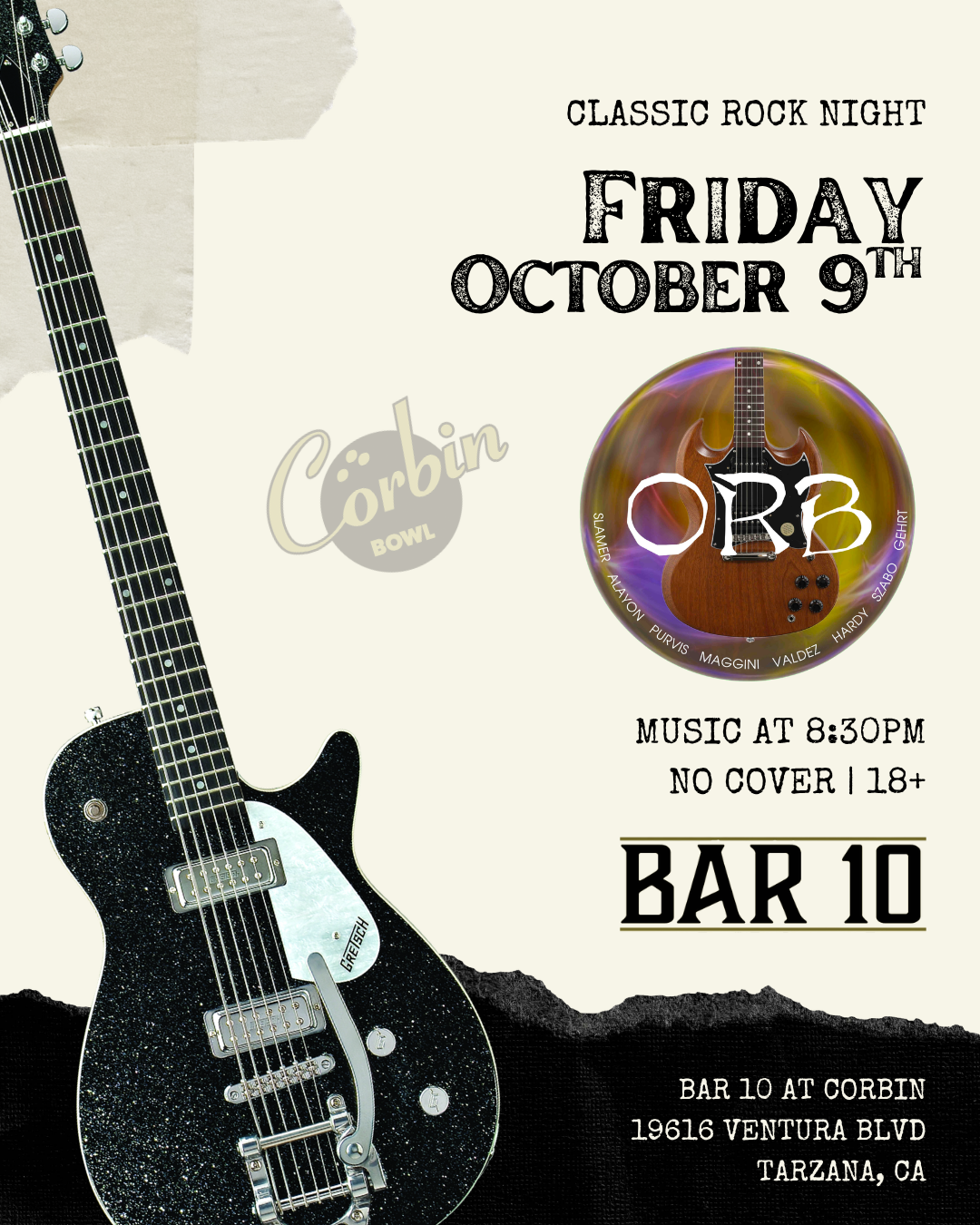 Classic Rock Night with ORB