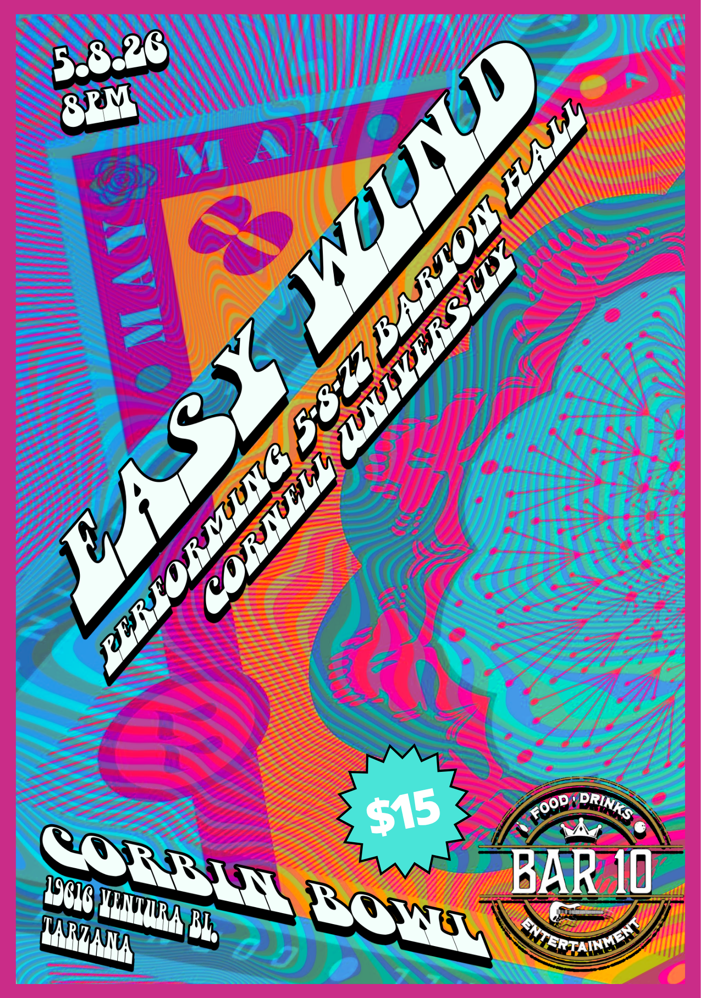 Live music, tribute to Grateful Dead at Corbin Bowl, Los Angeles