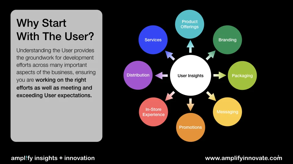 Why start with the User?