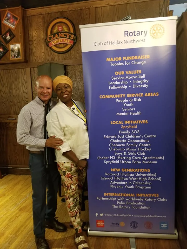 David and Ann - the valued =s of our Club