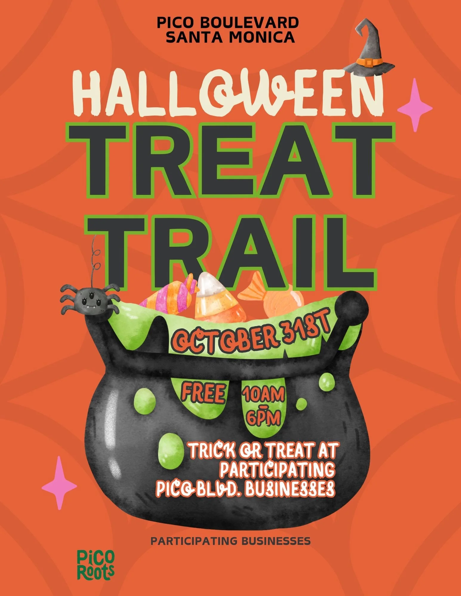 Join us on Pico Blvd for a day of Halloween fun, tricks, &amp; treats!&nbsp;&nbsp;&nbsp;&nbsp;