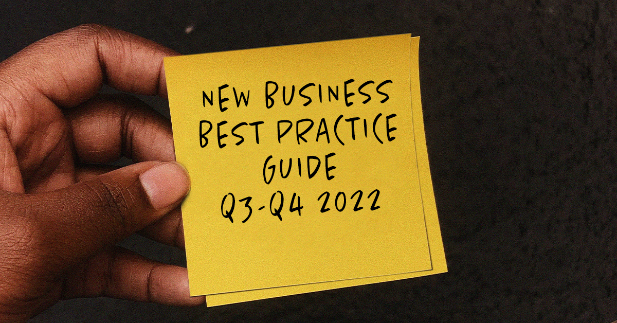 New Business Best Practice Guide