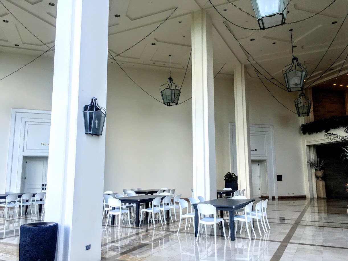 The outdoor veranda allows for an intimate celebration while enjoying the beautiful landscape around the property.