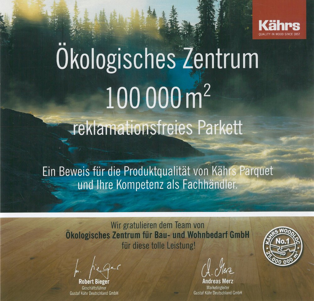 aus dem Jahr 2005 - ca. 80% geöltes Parkett