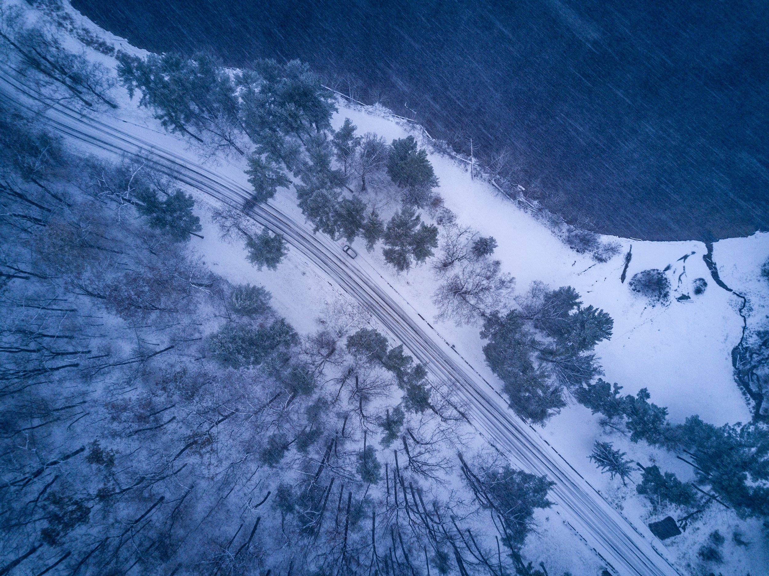 winter top down 2018 baltimore aerials