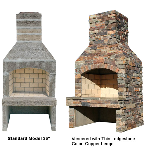 Outdoor Fireplace Kits South County Rockery