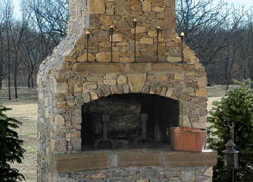 Outdoor Fireplace Kits South County, Stone Age Fireplace Kits Cost
