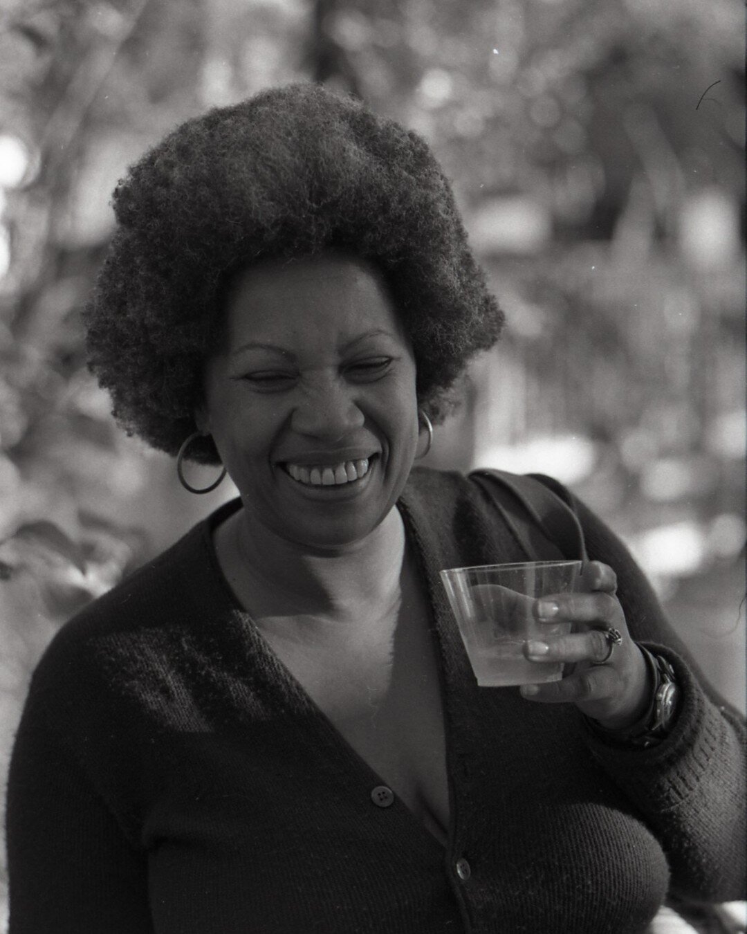 Toni Morrison (1931&ndash;2019) at the Bread Loaf Writers' Conference in 1977. Photograph by Erik Borg.

Toni Morrison's primary archive is held at Princeton University (Princeton, NJ).

Source: Middlebury Special Collections, Internet Archive. Digit