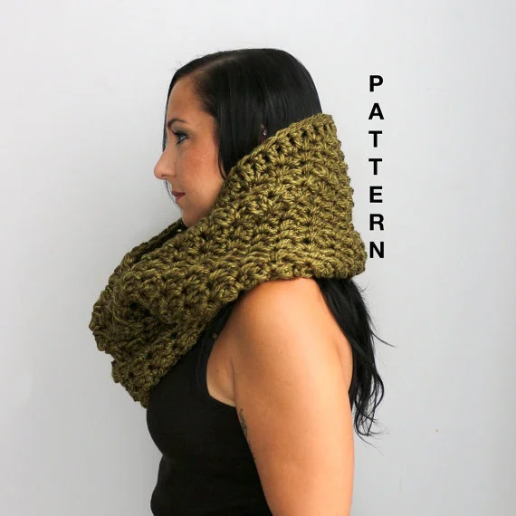 Haman Oversized Infinity Scarf Pattern