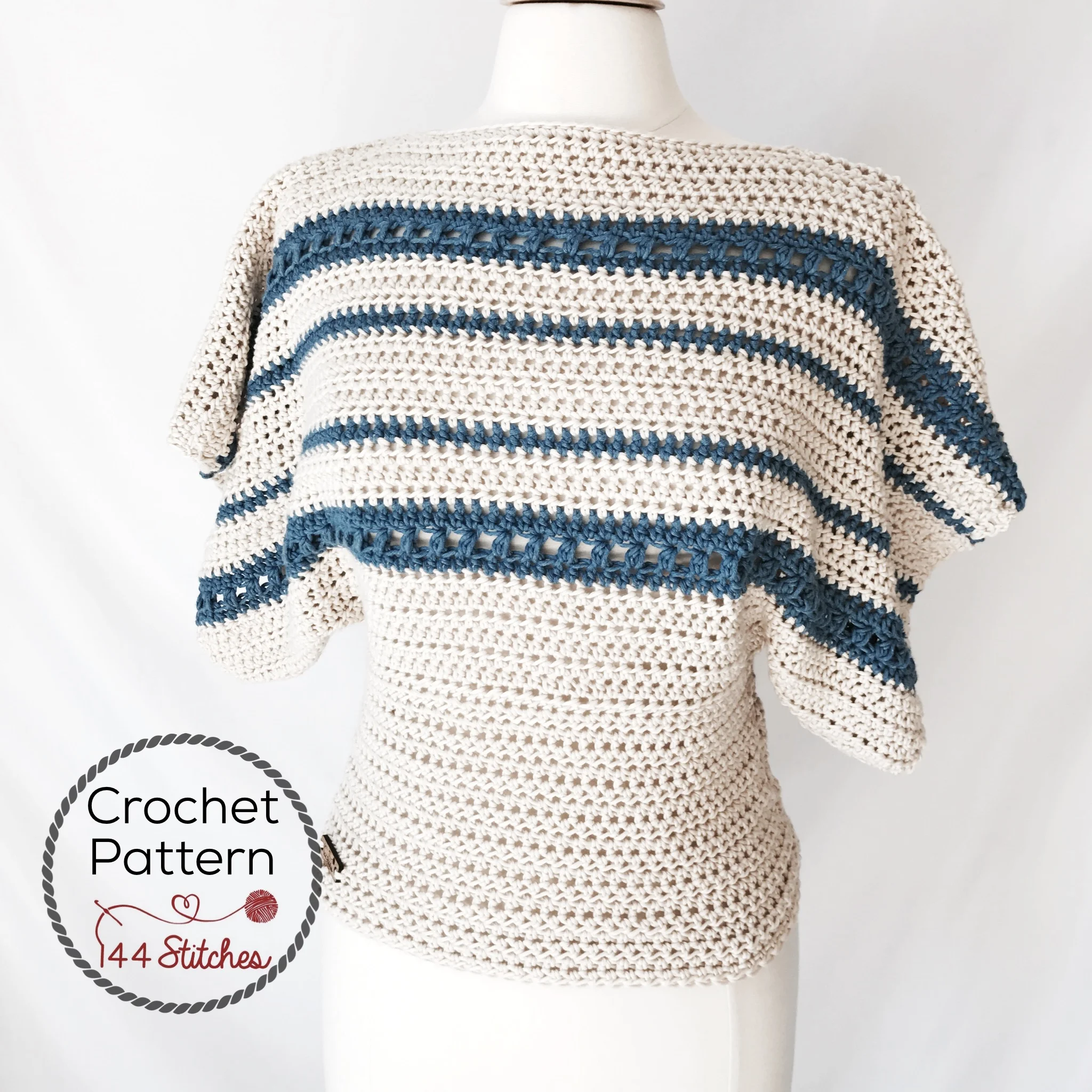 Coastal Tee Crochet Shirt Pattern