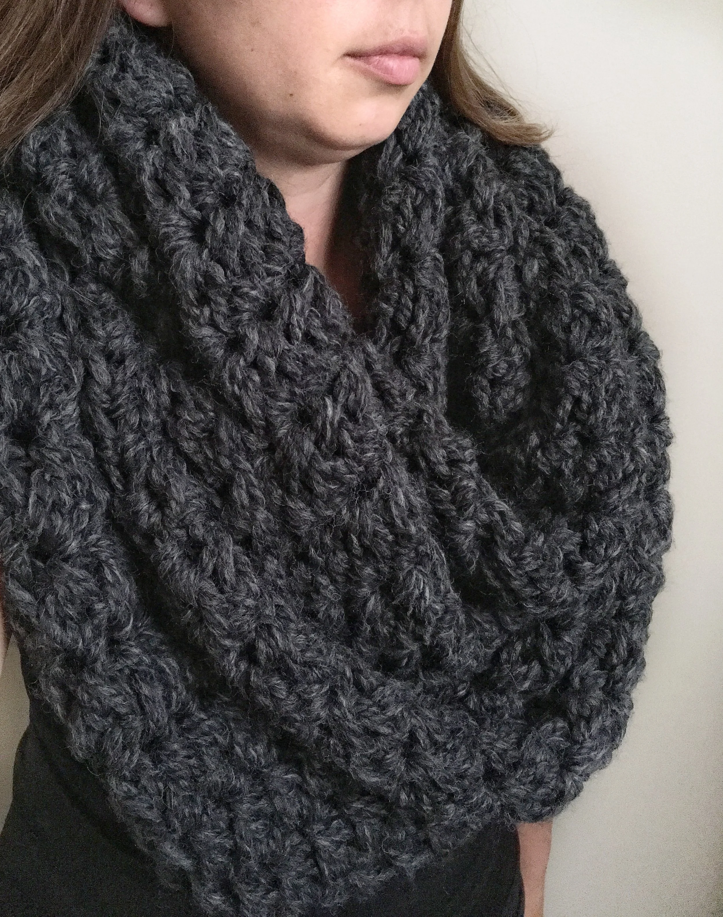 Edinburgh Chunky Oversized Scarf Pattern