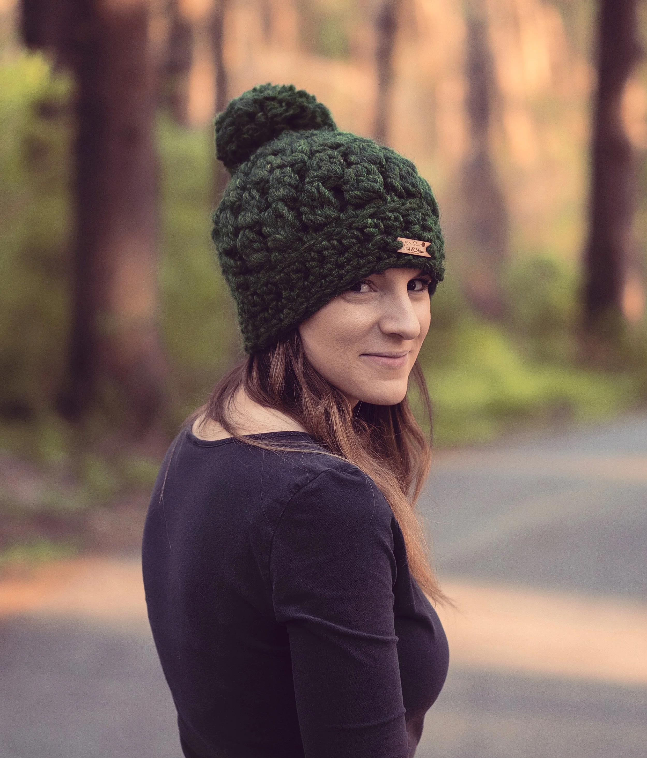 Big Cozy Pom Pom Chunky Beanie