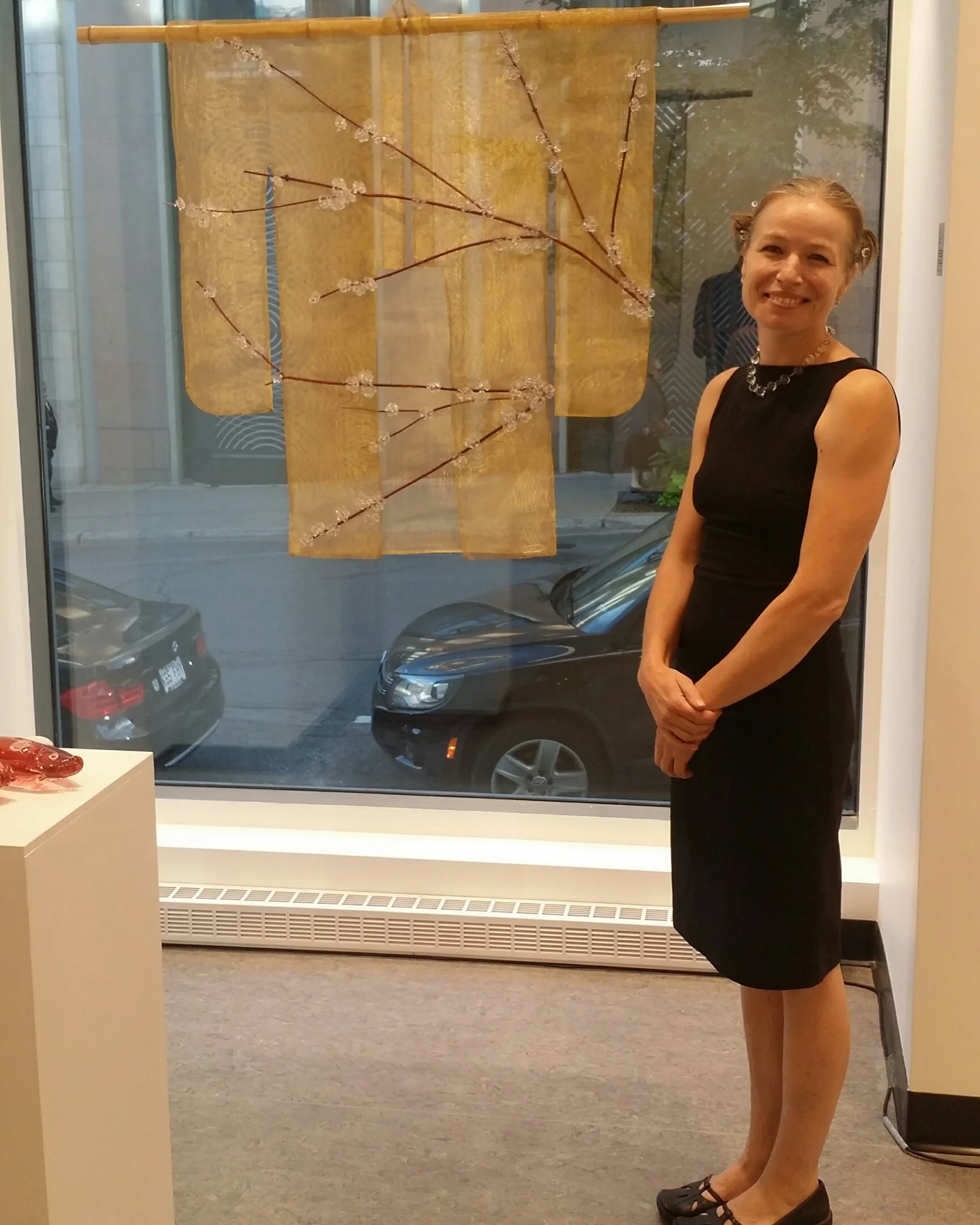 OPENING OF"HOT MATTER" AT LA GUILD IN MONTREAL, QUEBEC, SEPTEMBER 2017.