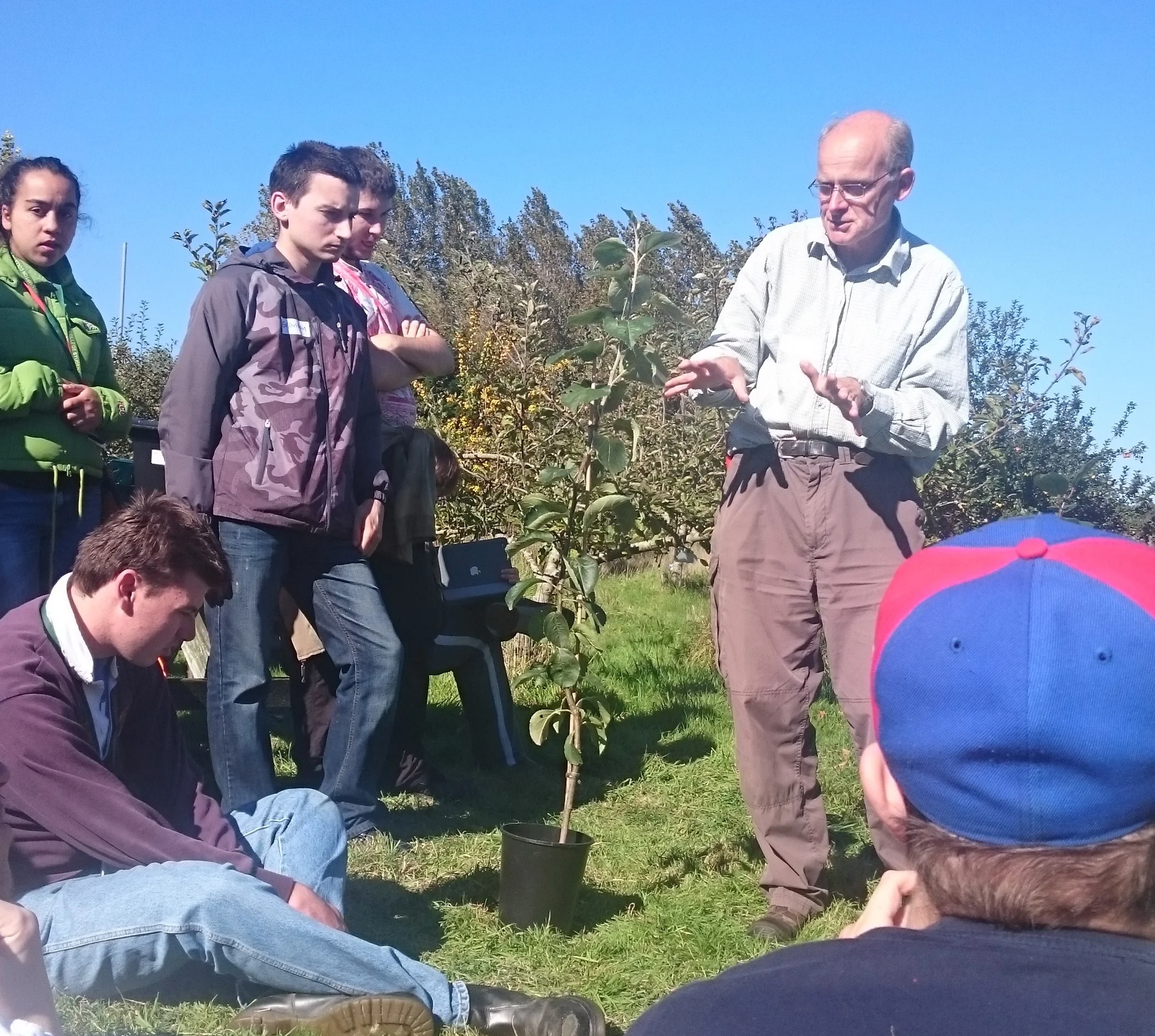 Peter May teaching