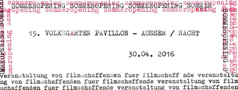 Immer die besten Parties im Pavillon - AUSSEN/NACHT solltet ihr wirklich mal besuchen.