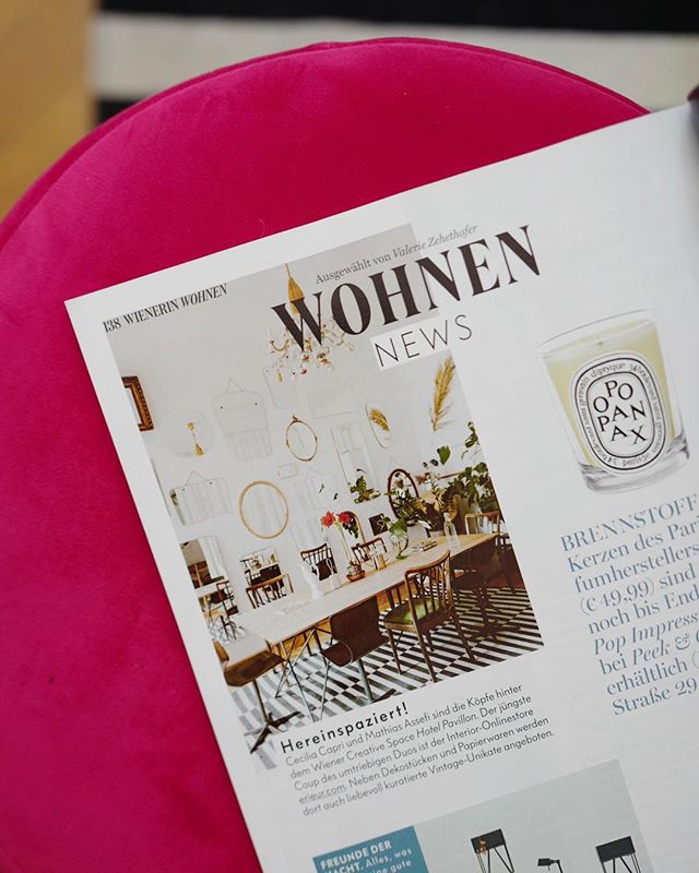 &Eacute;rieur goes @wienerinmagazin 💌