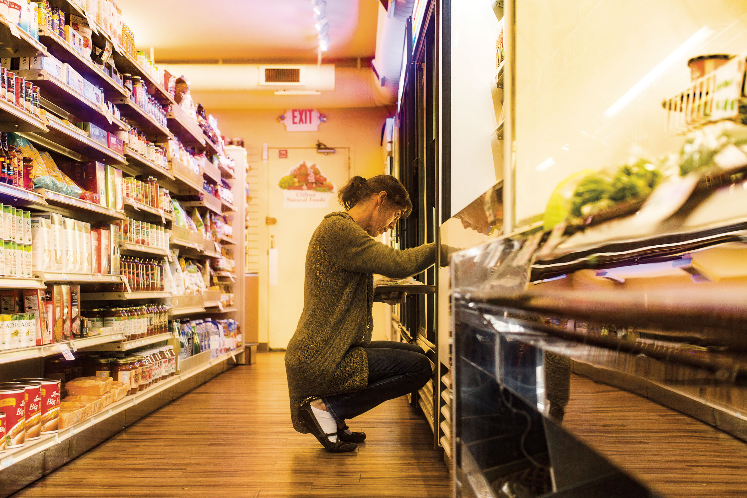 Kuhl restocks shelves; Craig cites her knack for knowing what customers want as a catalyst for their success.