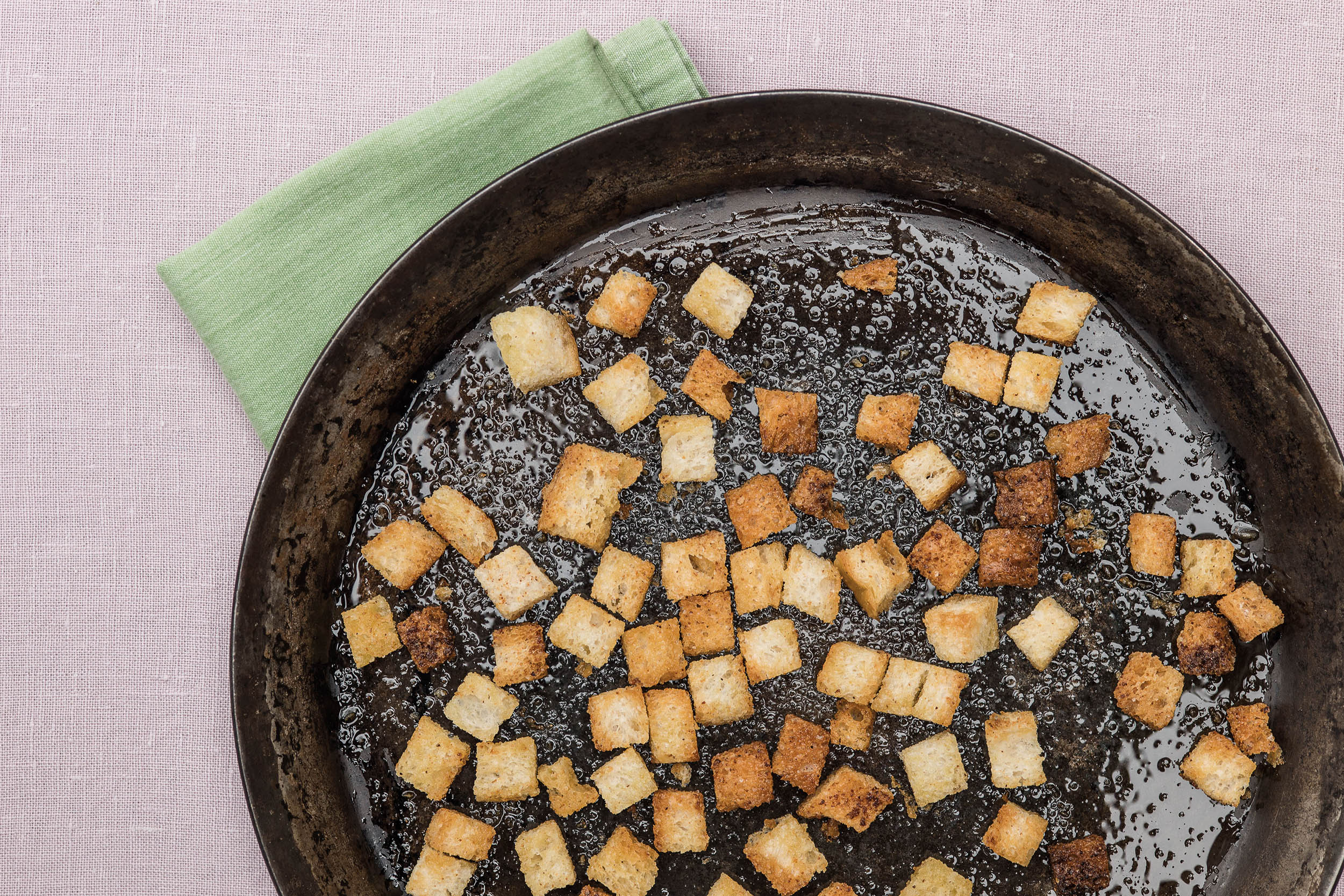 Leftover Croutons