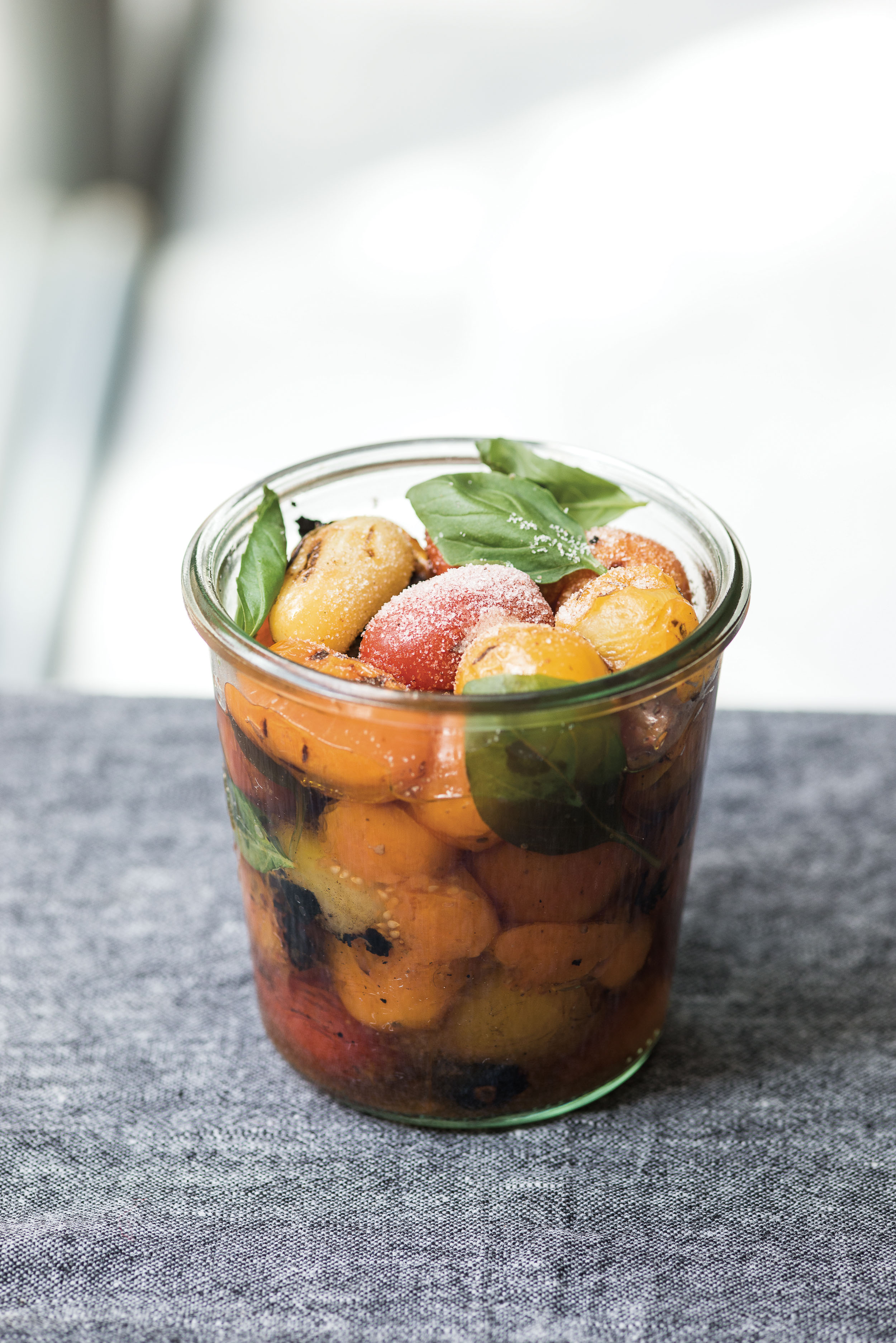 Preserved Grilled Tomatoes