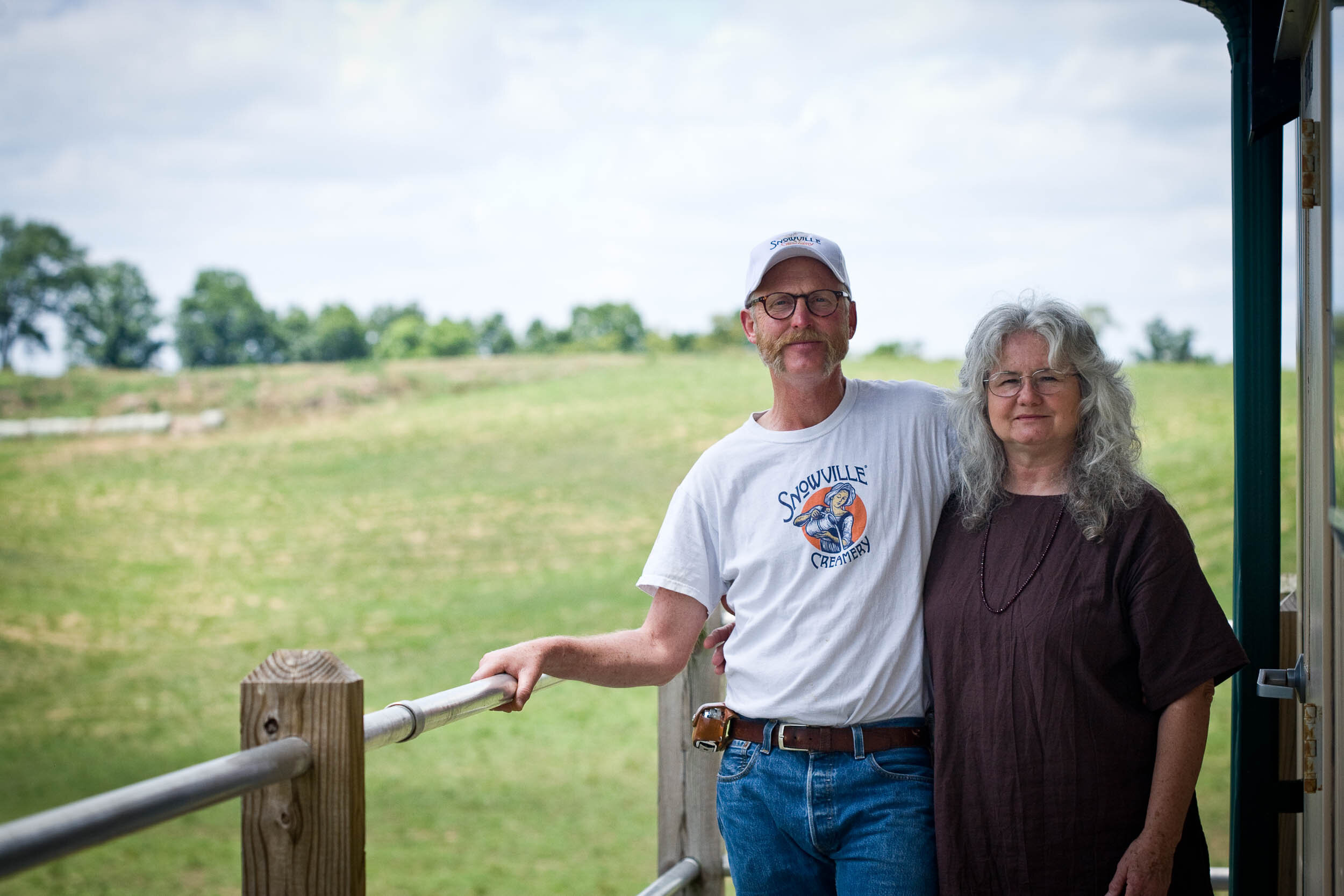  Snowville Creamery owners Warren and Victoria Taylor have a yin-and-yang way of being in the world. (Fittingly, they met at a Bay Area Tai Chi studio.) Warren is fiery and outspoken; Victoria is quiet and thoughtful. Together, they’re equally passio