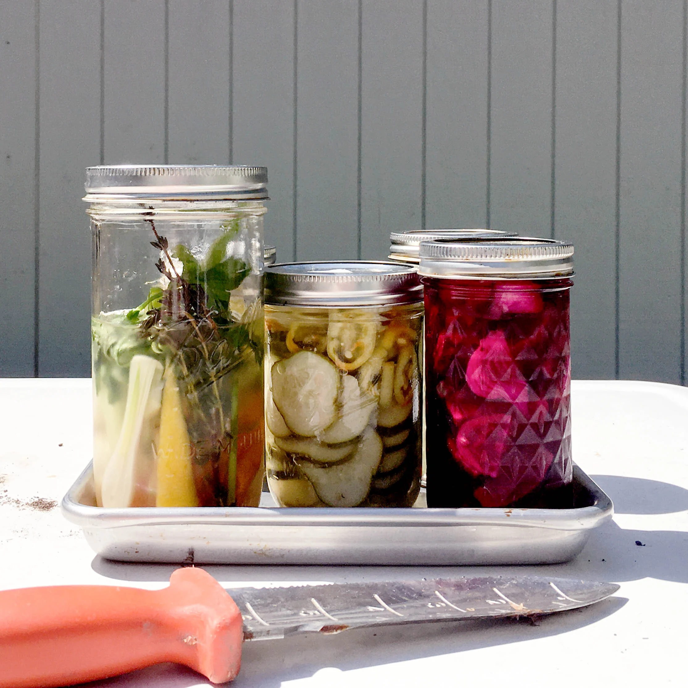 Lightly-Fermented Refrigerator Pickles