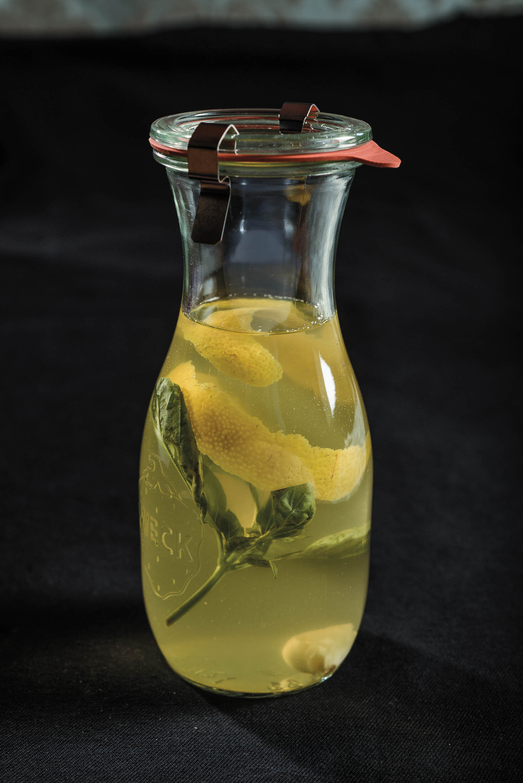 Basil-Infused Vinegar