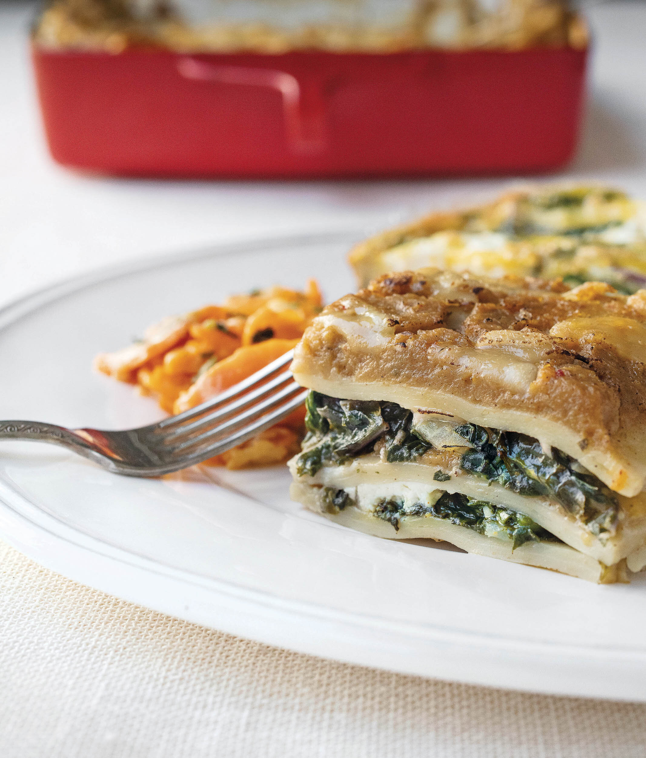 Lula's Winter Greens Lasagna