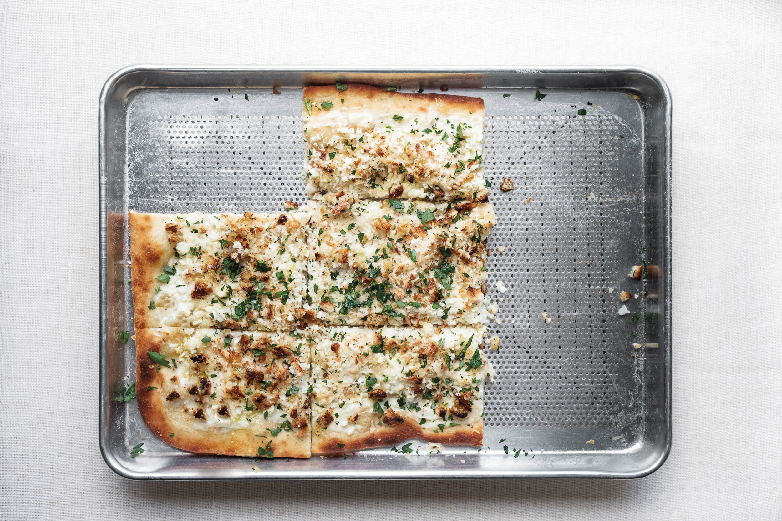 Roasted Cauliflower Pizza