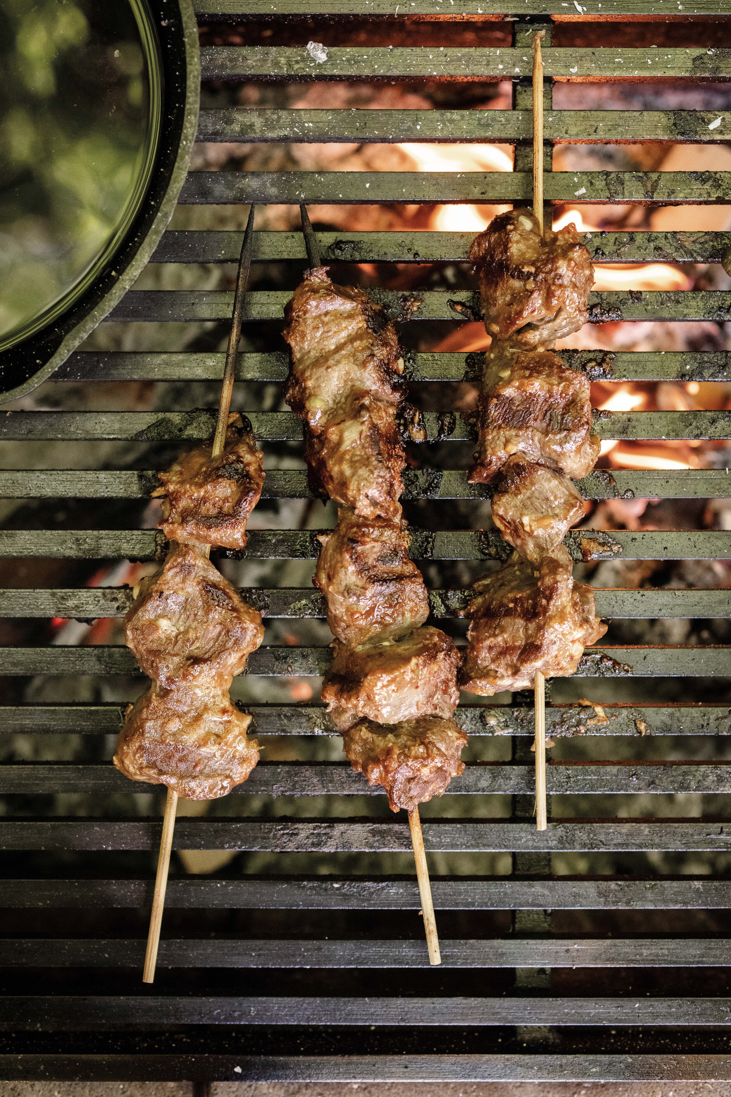 Miso Beef Kabobs