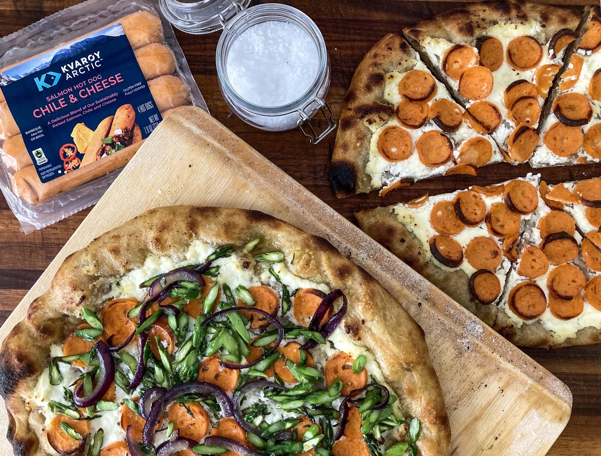 Spring ‘Pinkeroni’ Pizza