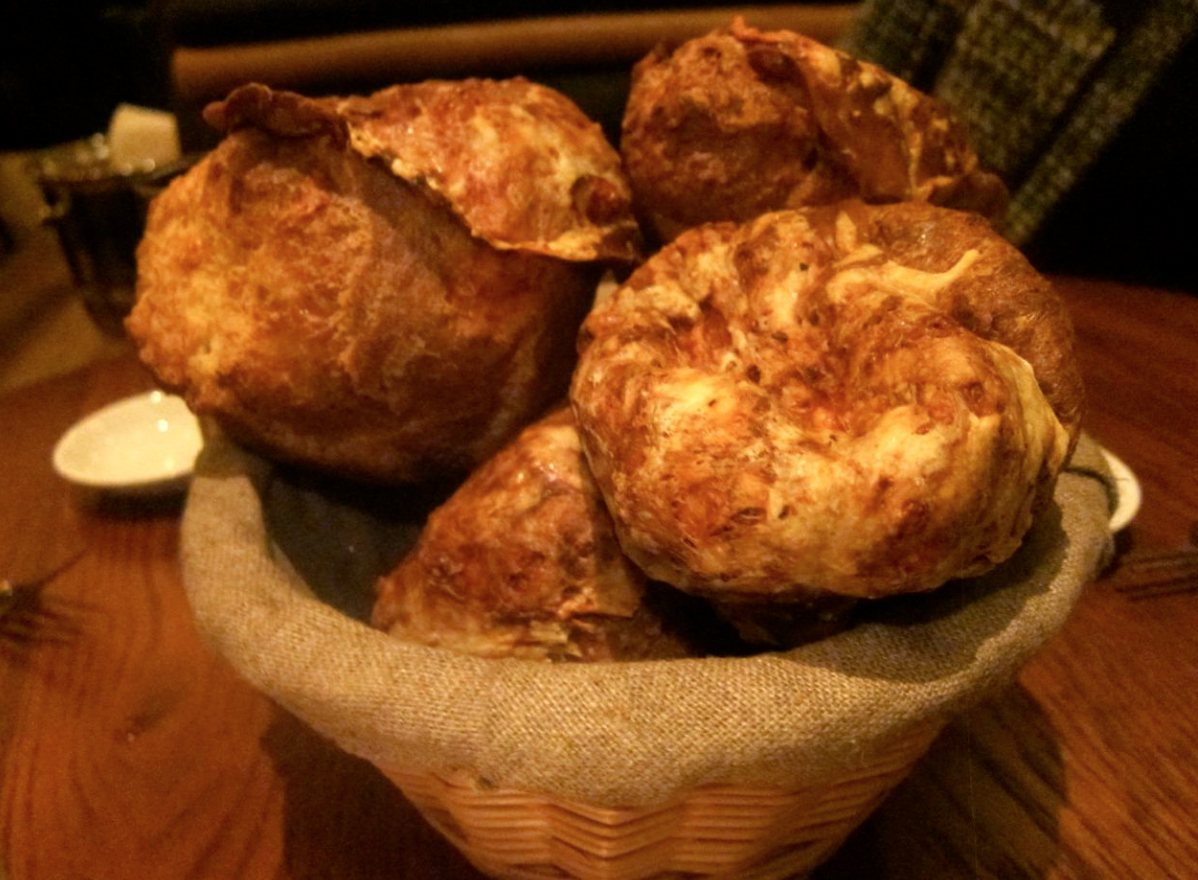 The infamous popovers at Arlington Club in NYC