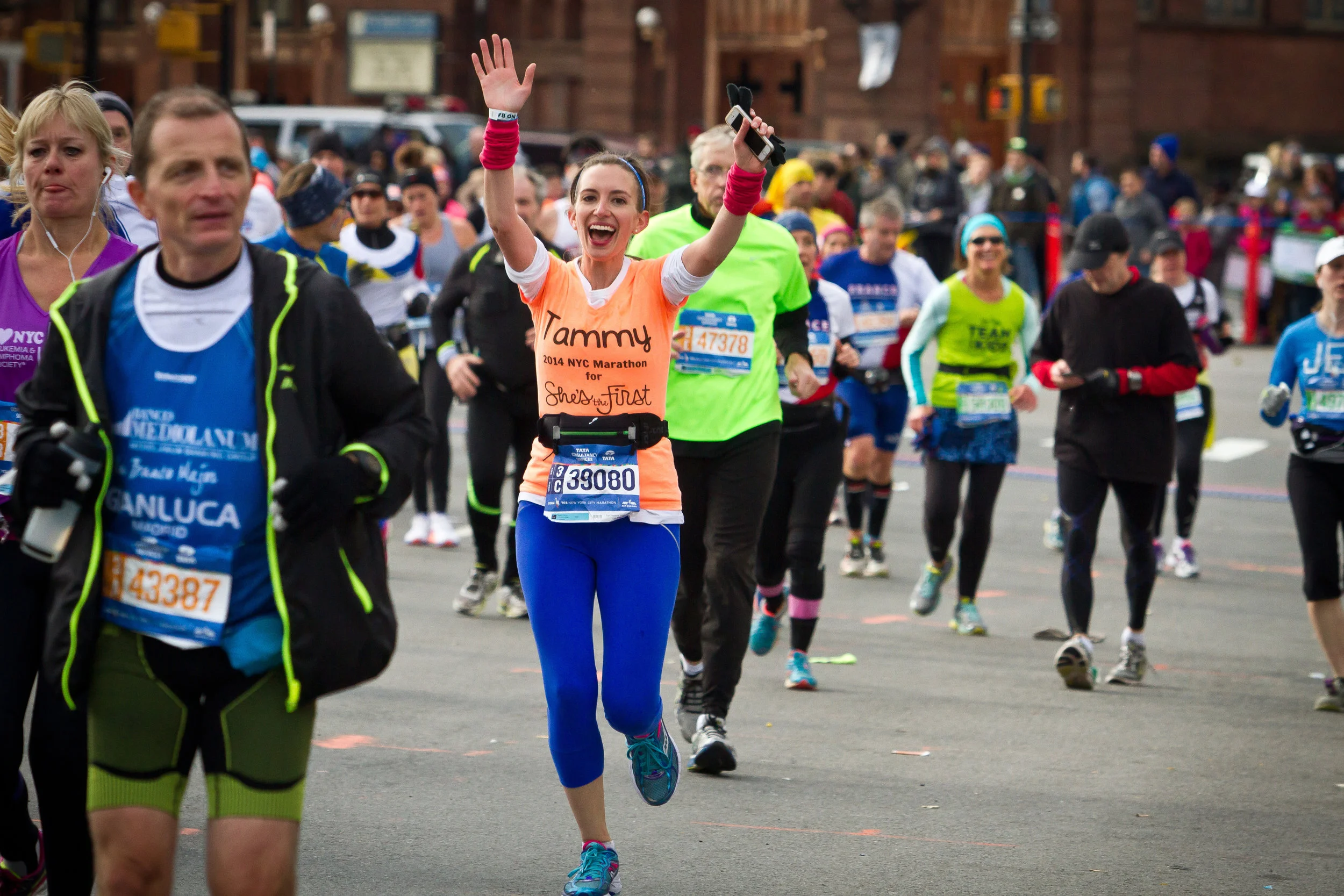 And yes, she even runs marathons!