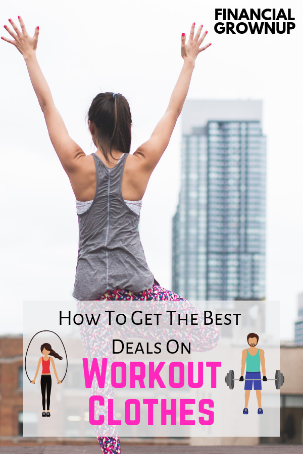 On this Financial Grownup podcast episode Jerry Ford helps us to learn how we can get the best deals on work out clothes. #Podcast #MoneyTips