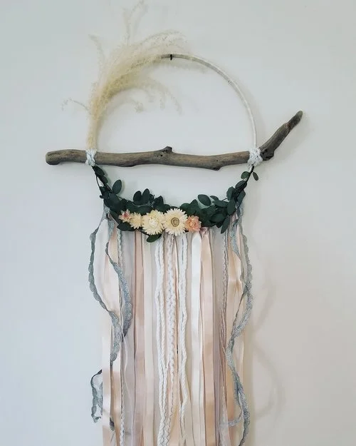 Boho Floral Hoop Workshop