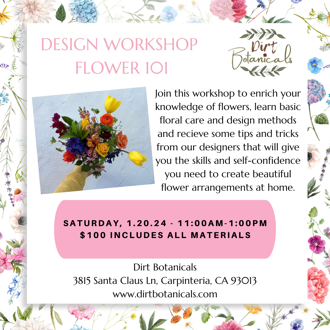 Flower 101 Workshop