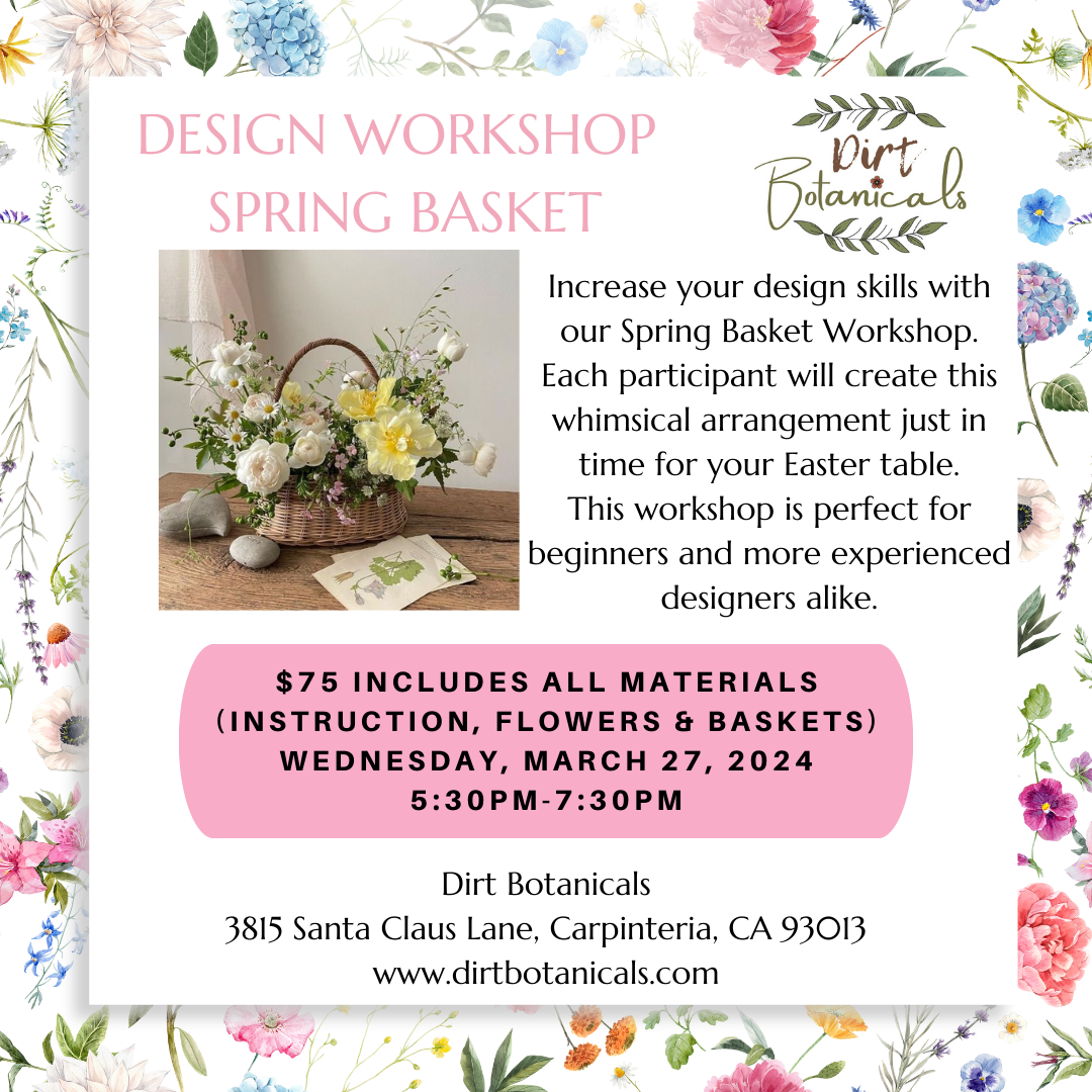 Design Workshop -Spring Basket