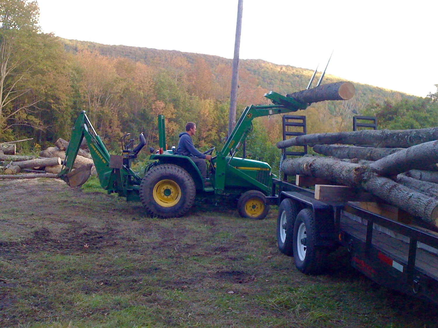 The making of a timber framed home, beginnings - Berkshire Mountain Design Build, LLC