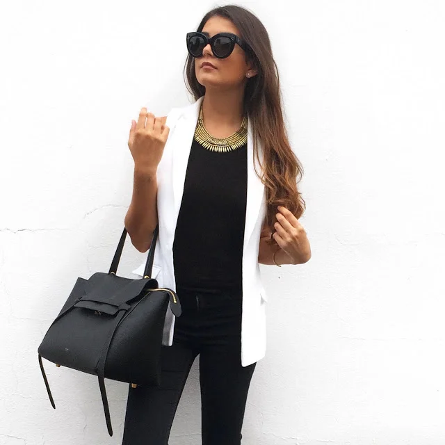 SATURDAY STREET STYLE IN MONOCHROME..