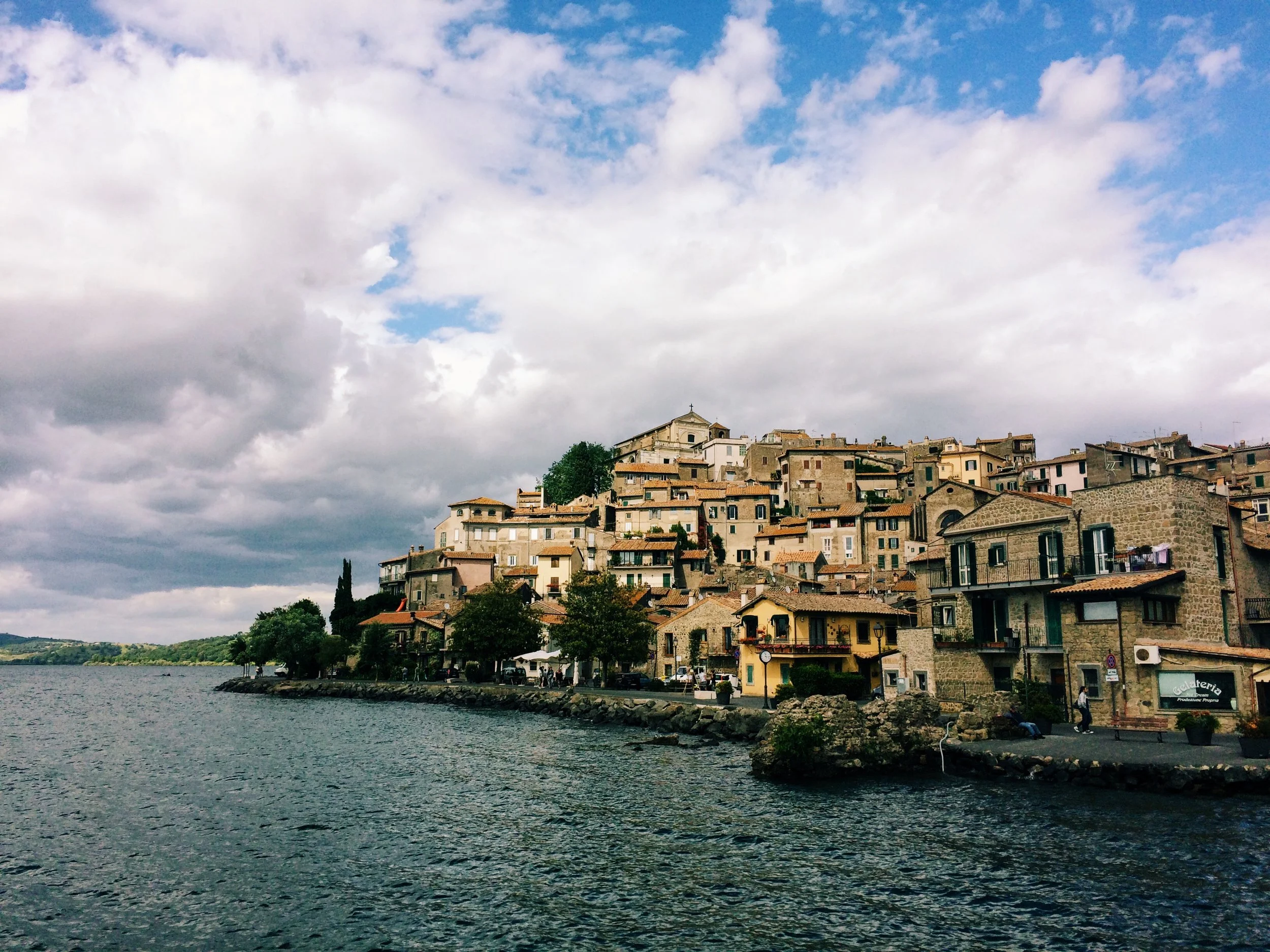 Day trip to the country side. This is Anguillara, on Lake Bracciano (where much of my family is from) | ©DivoraRoma.com by ©MoscaStudio.com