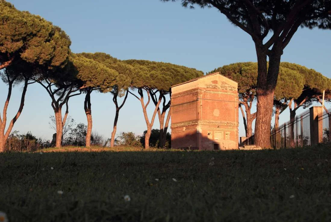 The Barberini tomb, Rome. Image by Parco archeologico Appia Antica