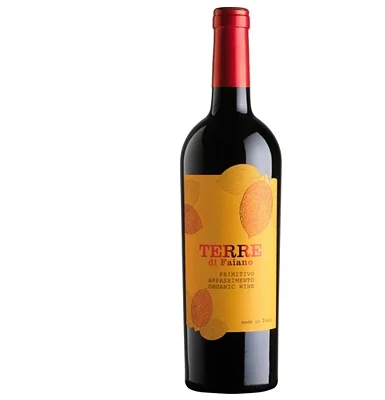 Terre di Faiano Organic Primitivo Salento, Puglia, Italy 2016