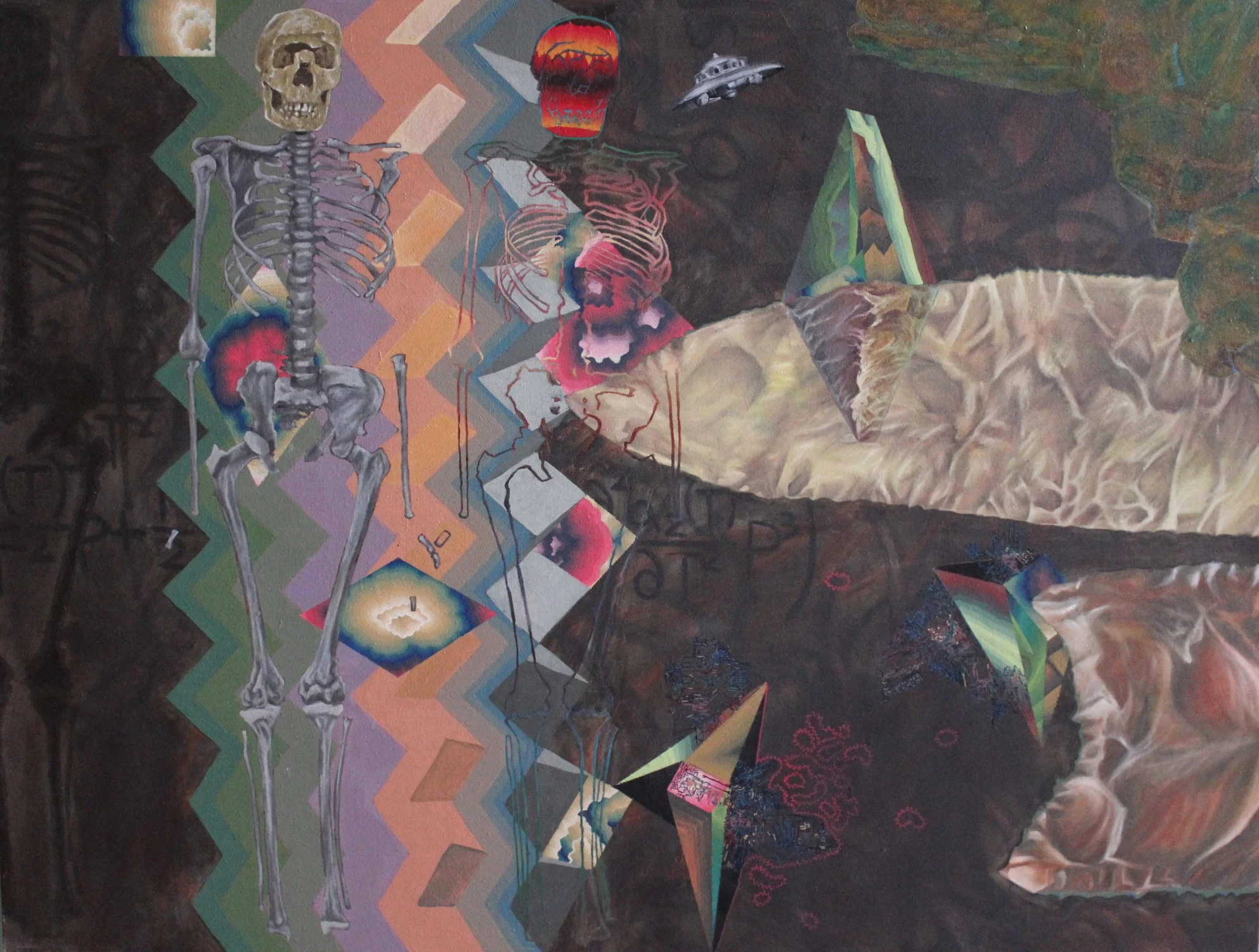  2009-2016 Oil on Canvas  &nbsp; &nbsp; &nbsp; &nbsp; &nbsp; &nbsp;36in x 48in 