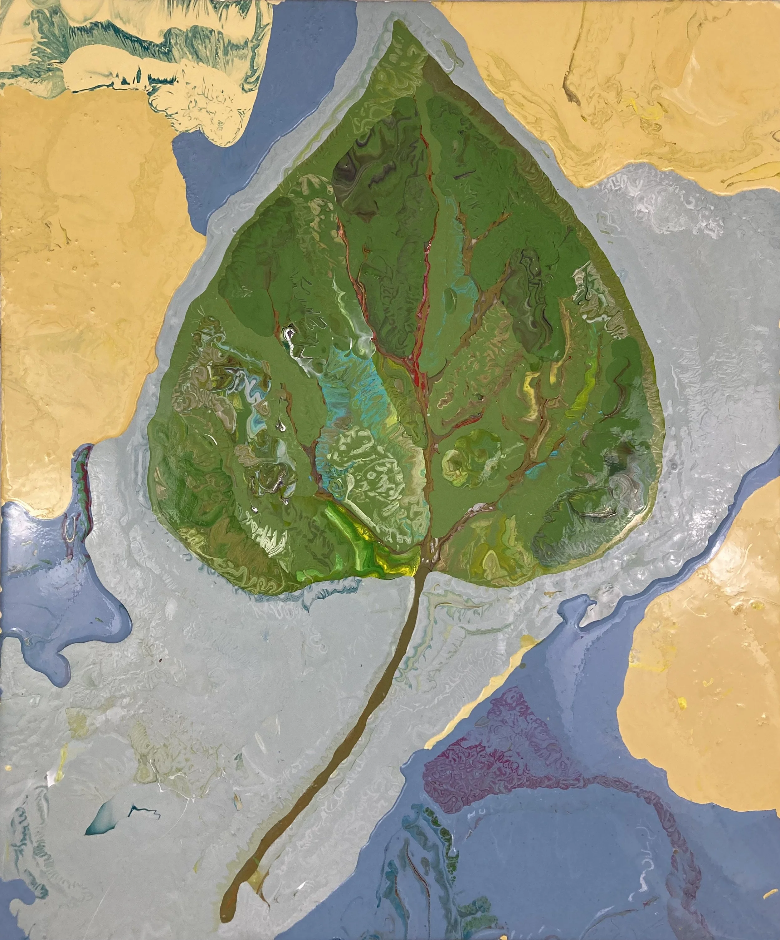 Aspen Leaf in a Stream.jpg