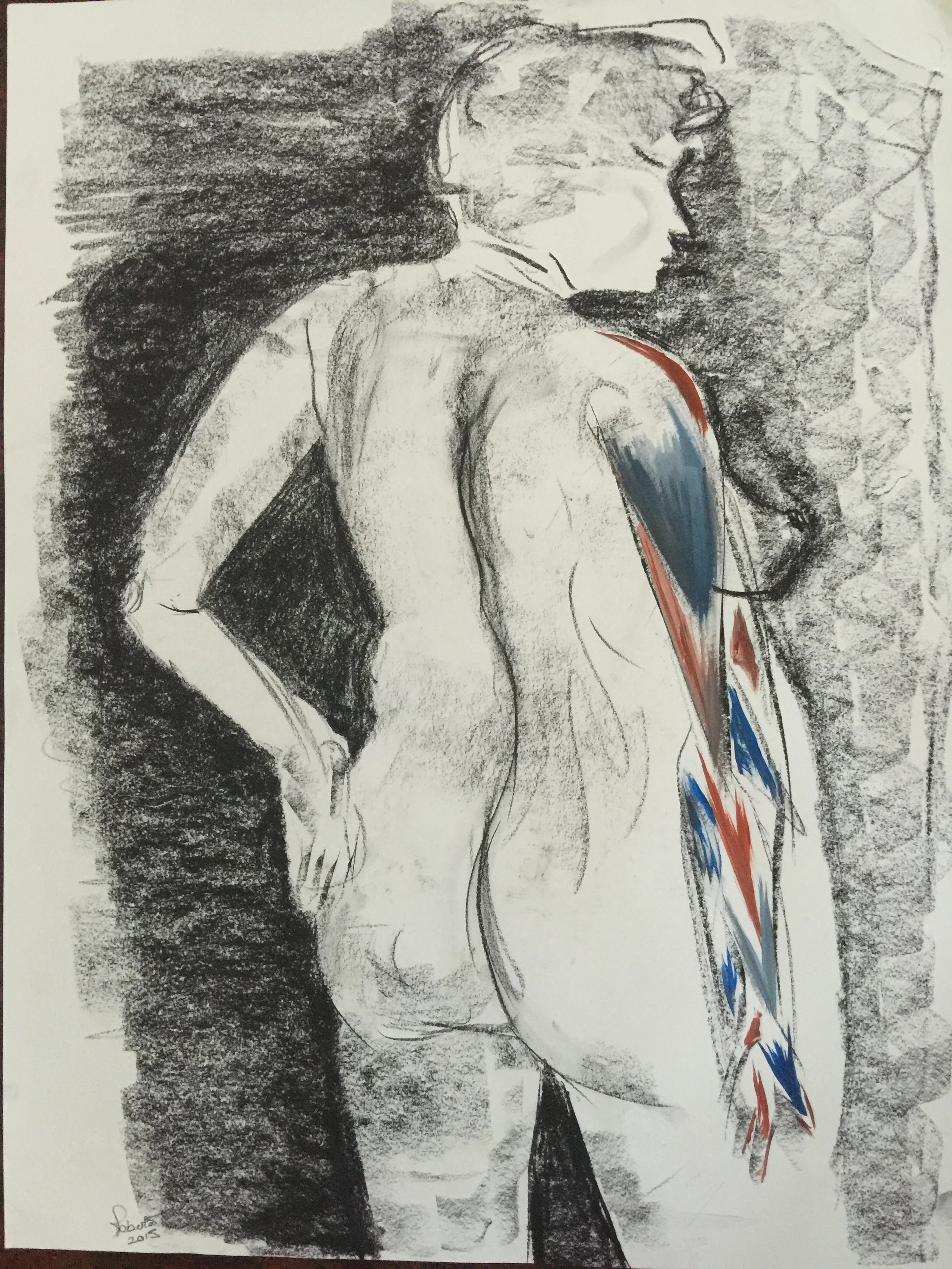 Margaret tattooed lady 2 - SOLD