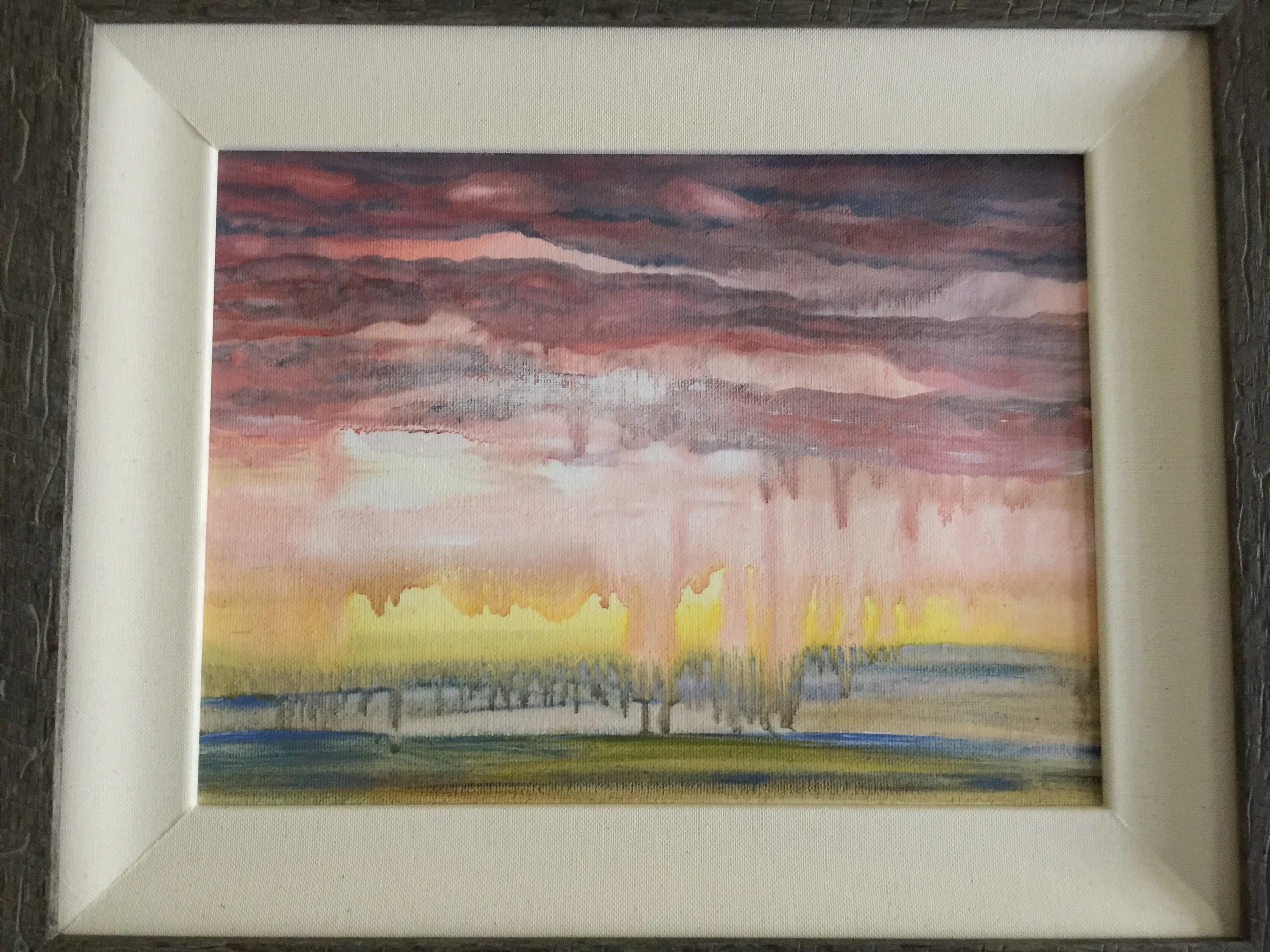 Stormy Ocean Skies 2 - SOLD - Print on canvas available