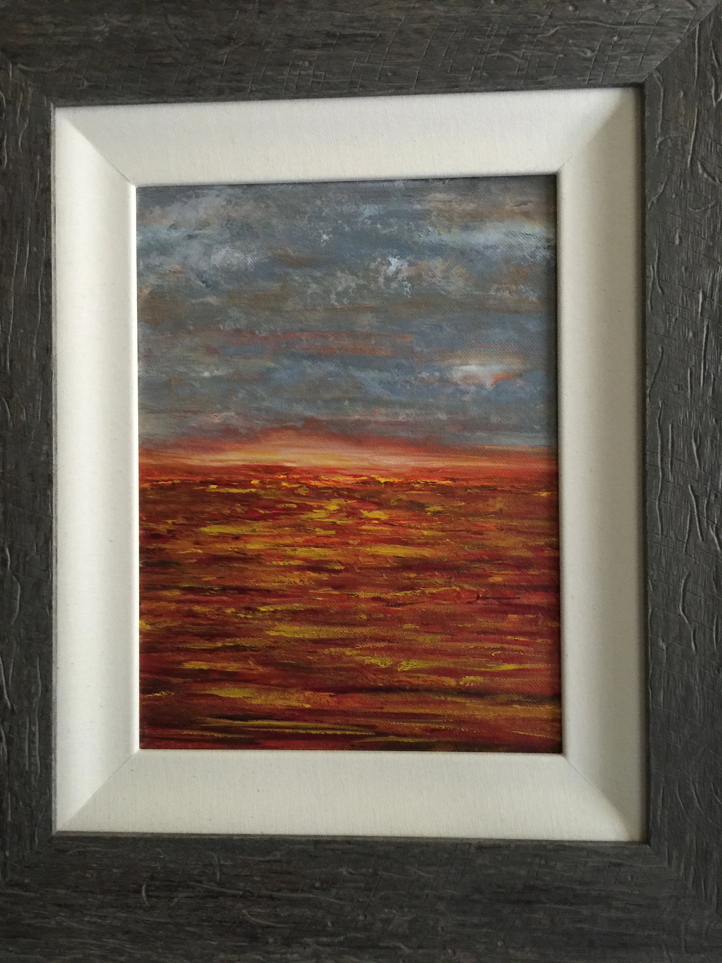 Stormy Ocean Skies 1 - SOLD - Print on Canvas Available